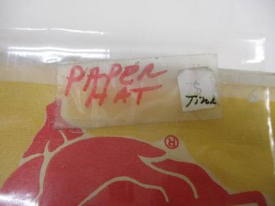Kahn's We Feature Hickory Smoked Hams & Bacon Feature Wieners & Luncheon Meats Vintage Paper Hat