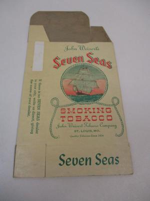 Empty Tobacco Box Seven Seas Specially Blended Smoking Mixture