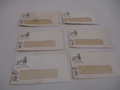Biltmore Dairy Farms Hickory NC Vintage Envelopes