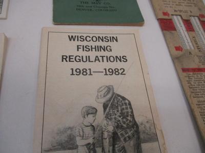 Vintage Pamphlets Dodge Ram Wisconsin Fishing Regulations All Weather Farming