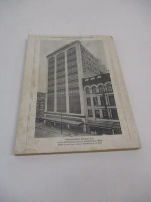 Antique 1931 Sterchi Bros. Store Catalog, Wallpaper Samples, Tires Paints & Furnishings 1932