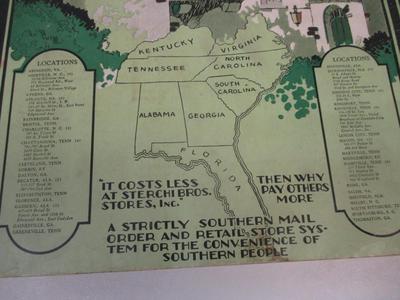 Antique 1931 Sterchi Bros. Store Catalog, Wallpaper Samples, Tires Paints & Furnishings 1932