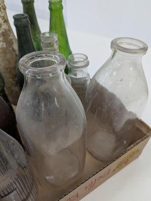Collection Of Vintage Bottles