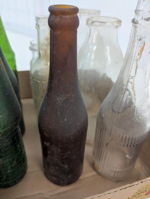 Collection Of Vintage Bottles