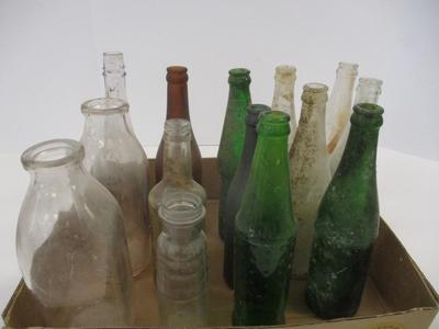Collection Of Vintage Bottles