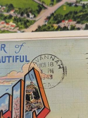1940's Georgia & Florida Postcards & The Magic City Book