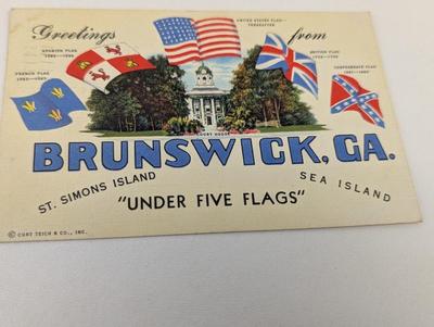 1940's Georgia & Florida Postcards & The Magic City Book