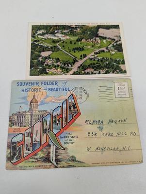 1940's Georgia & Florida Postcards & The Magic City Book