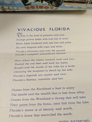 1940's Georgia & Florida Postcards & The Magic City Book