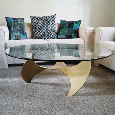 LOT 21L: MCM Knut Hesterberg Propeller Coffee Table