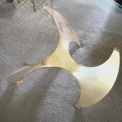 LOT 21L: MCM Knut Hesterberg Propeller Coffee Table