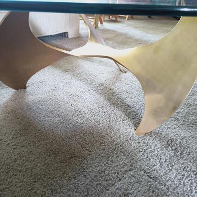 LOT 21L: MCM Knut Hesterberg Propeller Coffee Table