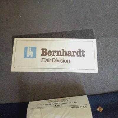 LOT 24L: Pair of Bernhardt Furniture Wing Back Arm Chairs