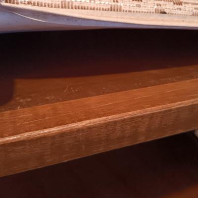 LOT 81B: Vintage Oak Hill Baby Changing Stand