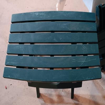 LOT 82B: Rio Beach Folding Chairs with Trolley, Plastic Folding Tables & More