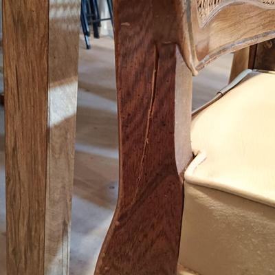 LOT 85B: Set of (3) Coronet Wonderfold Foldable Cane Back Chairs by Norquist Products