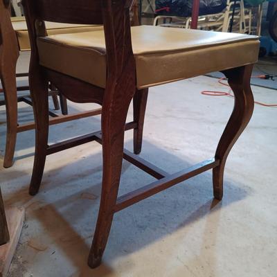 LOT 85B: Set of (3) Coronet Wonderfold Foldable Cane Back Chairs by Norquist Products