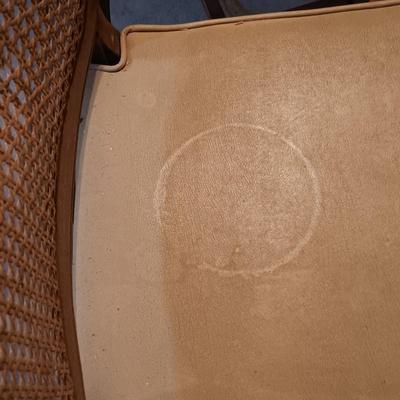 LOT 85B: Set of (3) Coronet Wonderfold Foldable Cane Back Chairs by Norquist Products