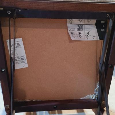 LOT 86B: Set of (6) MCM Stakmore Co Foldable Chairs