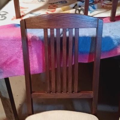 LOT 86B: Set of (6) MCM Stakmore Co Foldable Chairs