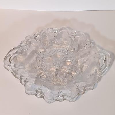 LOT 94B: Andrea by Sadek Casserole Dishes, Indiana Glass Hobnail Plates, Indiana Glass Wild Rose Pattern Plates & More