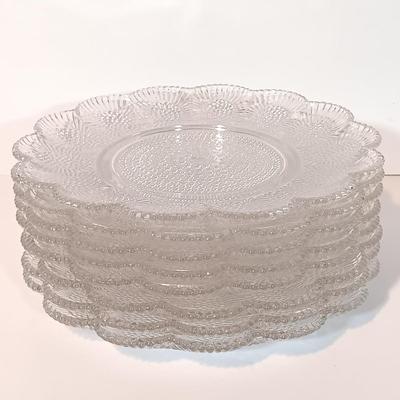 LOT 94B: Andrea by Sadek Casserole Dishes, Indiana Glass Hobnail Plates, Indiana Glass Wild Rose Pattern Plates & More
