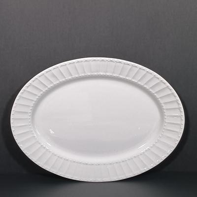 LOT 206K: Set of White Dishes - Le Creuset, Mikasa, Pfaltzgraff & More