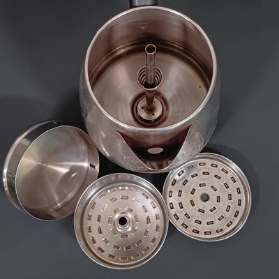 LOT 208K: Farberware SuperFast Electric Percolator, Wear-Ever Super Shooter Cookie Press & More