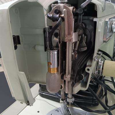 LOT 214L: Sears Kenmore 1701 Zig Zag Sewing Machine with Sewing Notions