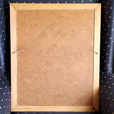 LOT 219L: Framed Print of Vincent Van Gogh's La Chambre De L'artiste