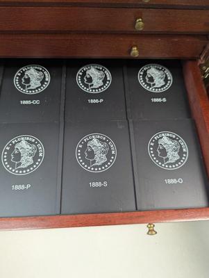 United States Silver Dollar Collection Case