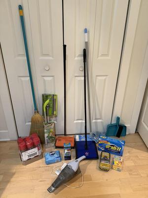 Black + Decker Dustbuster, Bissell Sweepers, & More Cleaning Supplies (P-HS)