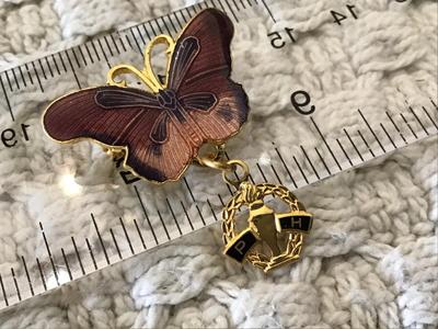 Vintage Butterfly Pin