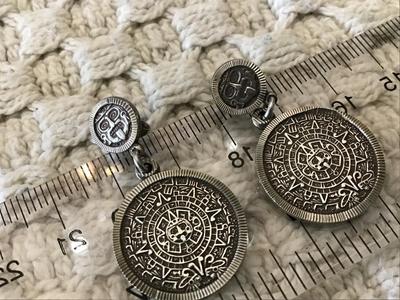 Aztec 925 Silver earrings
