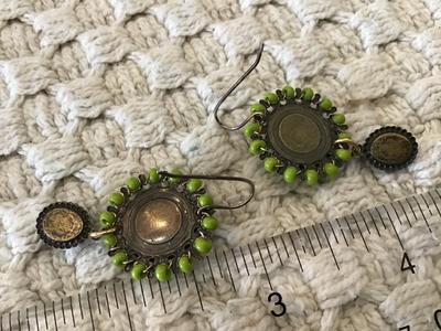 Vintage Colorful Unique Earrings