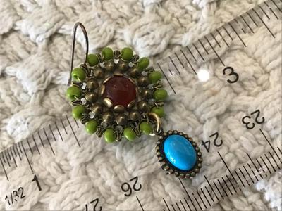 Vintage Colorful Unique Earrings