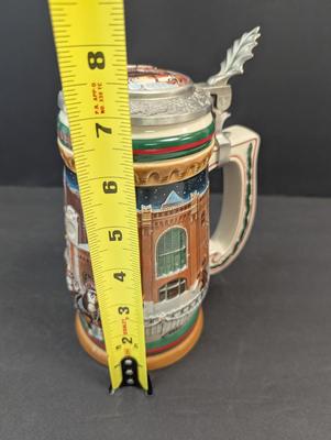 1997 Budweiser Holiday Stein "Home For The Holidays" 14158