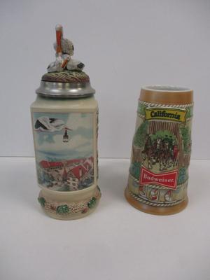 The Anheuser Busch Heritage Series The Bauernhof Stein Second In Series 4913 & Handcrafted In Brazil LE #9