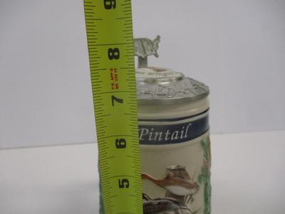 Handcrafted Anheuser Busch Endangered Species Stein 50276 Bald Eagle 1989 & Waterfowl Flyway Series Ducks Unlimited 06319 #10