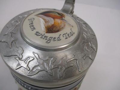 Handcrafted Anheuser Busch Endangered Species Stein 50276 Bald Eagle 1989 & Waterfowl Flyway Series Ducks Unlimited 06319 #10