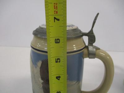 Handcrafted Anheuser Busch Endangered Species Stein 50276 Bald Eagle 1989 & Waterfowl Flyway Series Ducks Unlimited 06319 #10