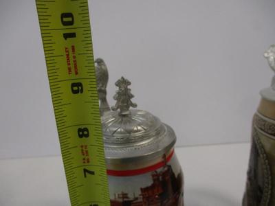 Handcrafted Anheuser Busch Collectors Club 1999 Membership Stein 23797 & "A" Series 13513 LE Stein #11