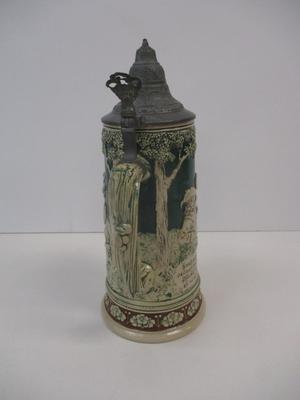 Vintage Albert Jacob Thewalt Beer Stein Germany 1897 - 1998 #12