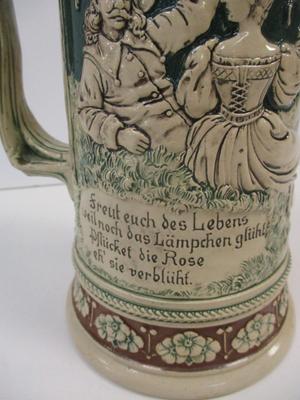 Vintage Albert Jacob Thewalt Beer Stein Germany 1897 - 1998 #12
