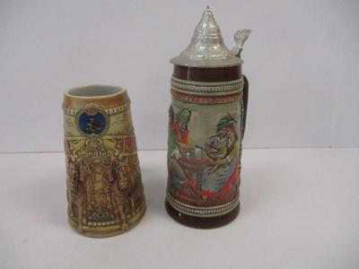Handcrafted In Brazil Anheuser Busch LE 28014 & W. Germany Original Gerzit Stein #13