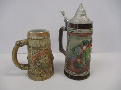 Handcrafted In Brazil Anheuser Busch LE 28014 & W. Germany Original Gerzit Stein #13