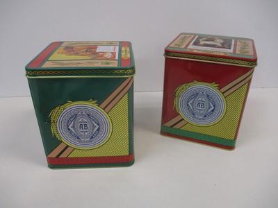 Handcrafted Anheuser Busch Tin Bud Historic "Real Harmony" Advertising Series Stein & Tin Second In Series 04740 &...