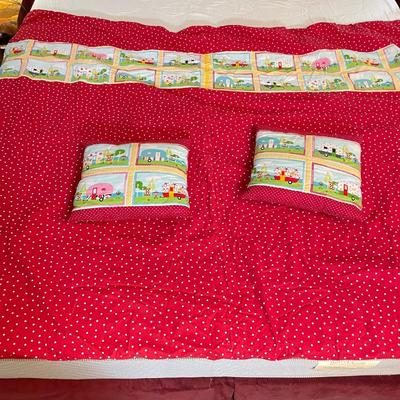 Perry Ellis Full-Sized Comforter and More Full & Throw Blankets (PB-SS)