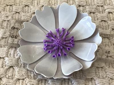 Vintage Large Pastel Brooch