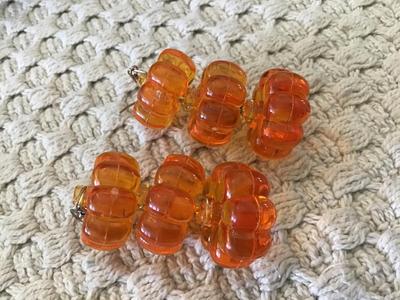 Fall Pumpkin Earrings